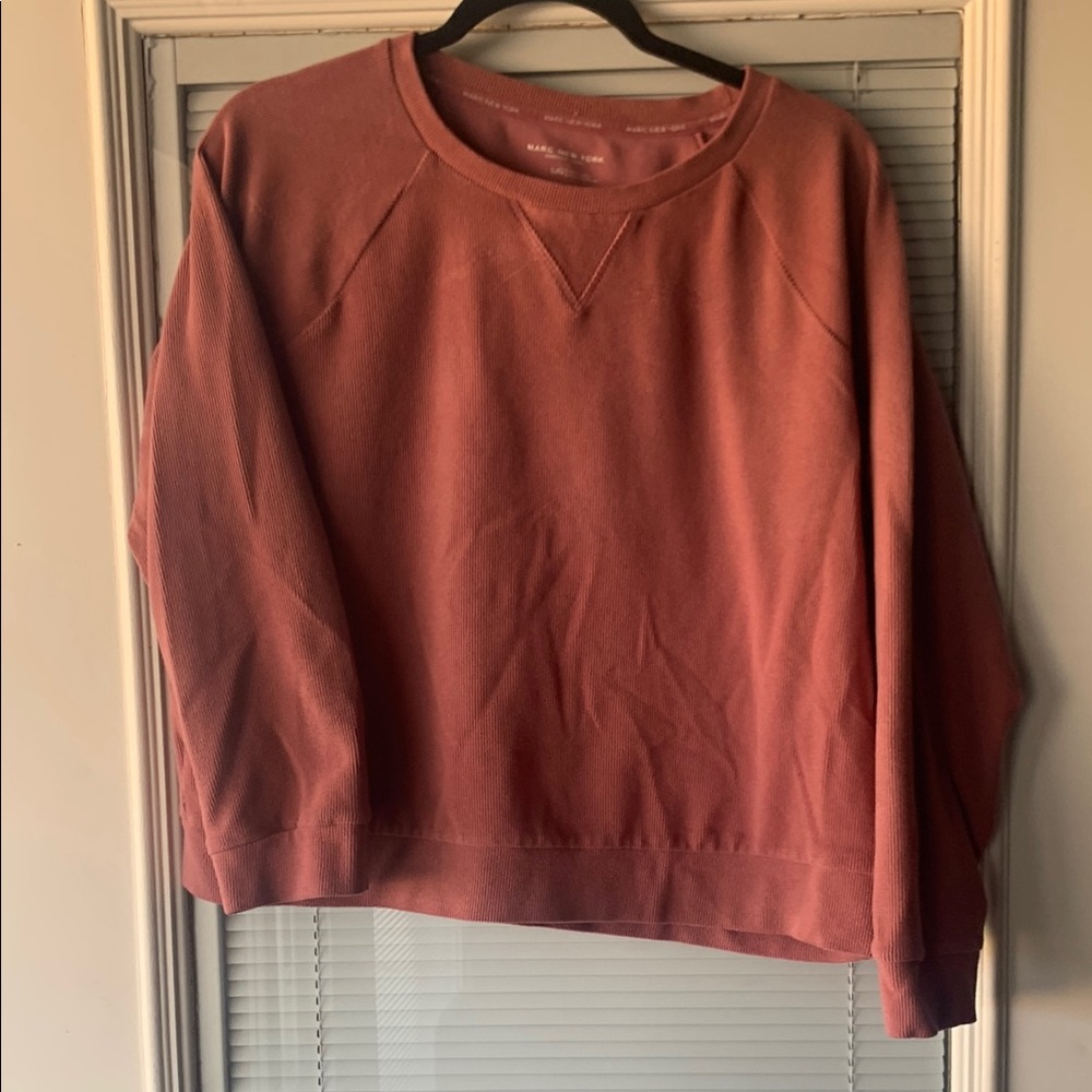 Marc New York Pink Crewneck Sweatshirt